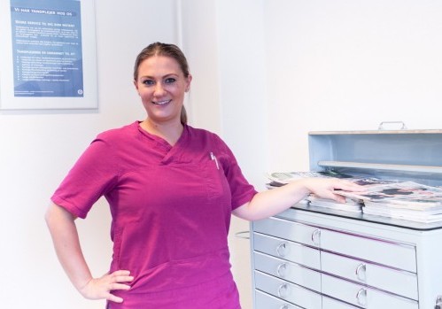 Trine, klinikassistent Trine, klinikassistent